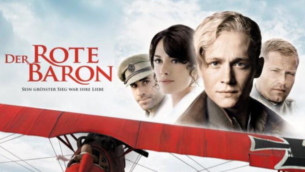 Красный барон отзывы. Красный Барон der rote Baron (2008). Красный Барон Рихтгофен самолет. Красный Барон Постер. Обложка фильма - красный Барон.